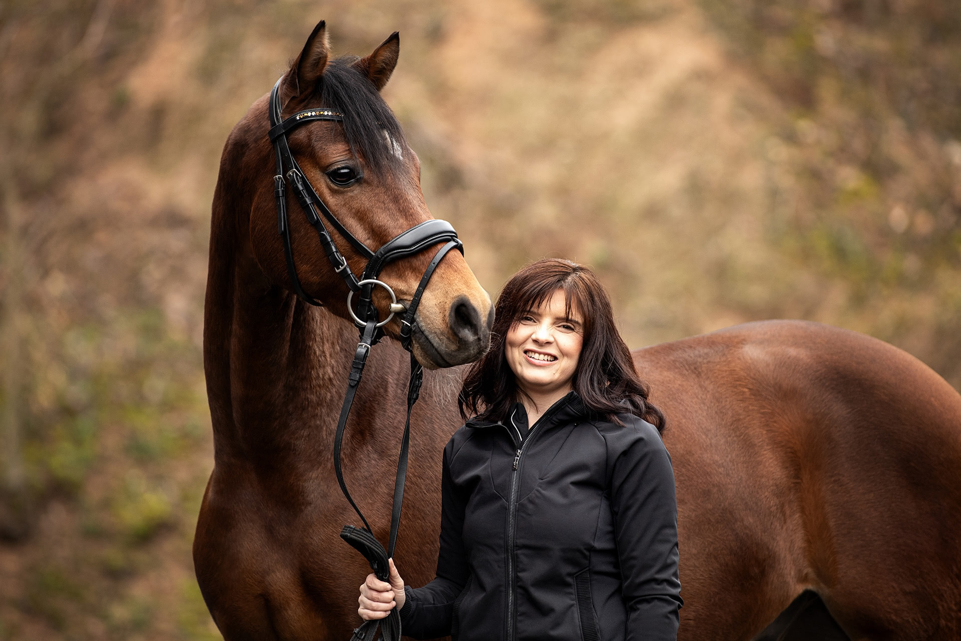 Katka Strobach, Geschäftsführerin der Reitanlage am Lerchenberg